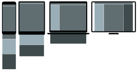 Colum drop layout